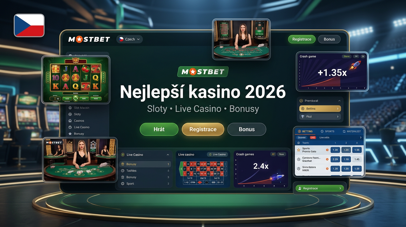 Kasino a sportovní sázení MostBet